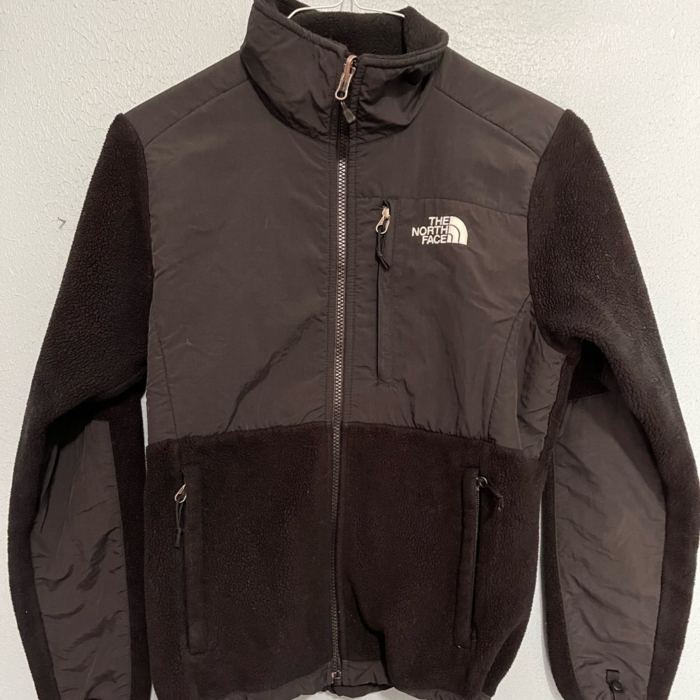 THE NORTH FACE Women's Black Polartec Full Zip Fleece Jacket Size Small